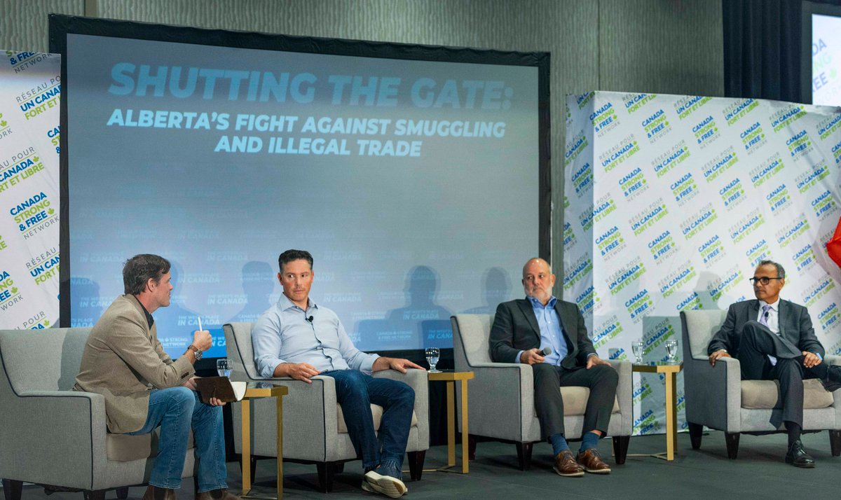 Powerful session on "Shutting the Gate: Alberta's Fight Against Smuggling and Illegal Trade" just wrapped with serious insights from  Doug Schweitzer (Former Minister of Justice and Solicitor General of Alberta) and Danny Fournier (Manager of Illicit Trade and Prevention, RBH