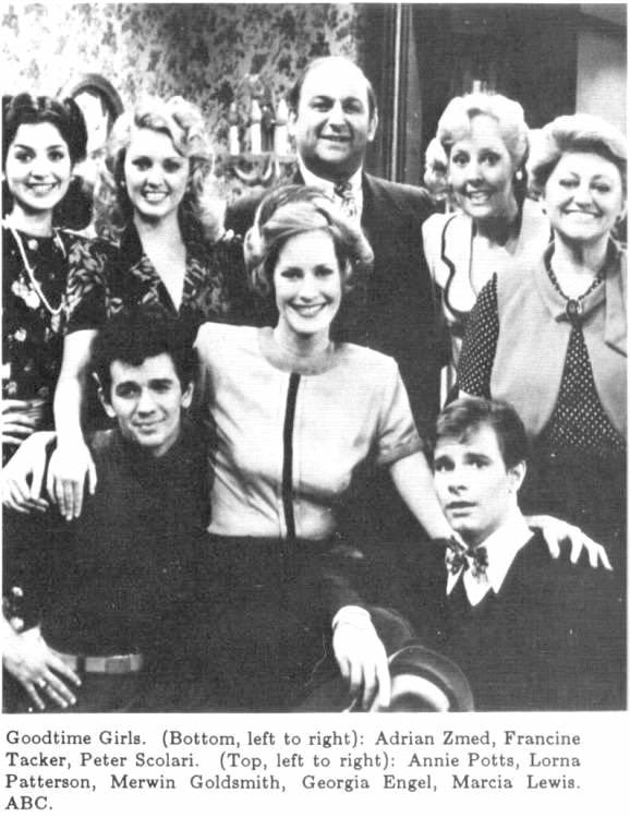 FrankMalfitano's tweet photo. FORGOTTEN TV SHOWS: GOODTIME GIRLS, 1980 ABC #GoodtimeGirls #tvshow #sitcom #ABC #1980s #GeorgiaEngel #AnniePotts #PeterScolari #AdrianZmed #LornaPatterson #MarciaLewis #roommates #washington_d_c #1940s #WWII #forgottentvshows https://t.co/1gk6XCdquo