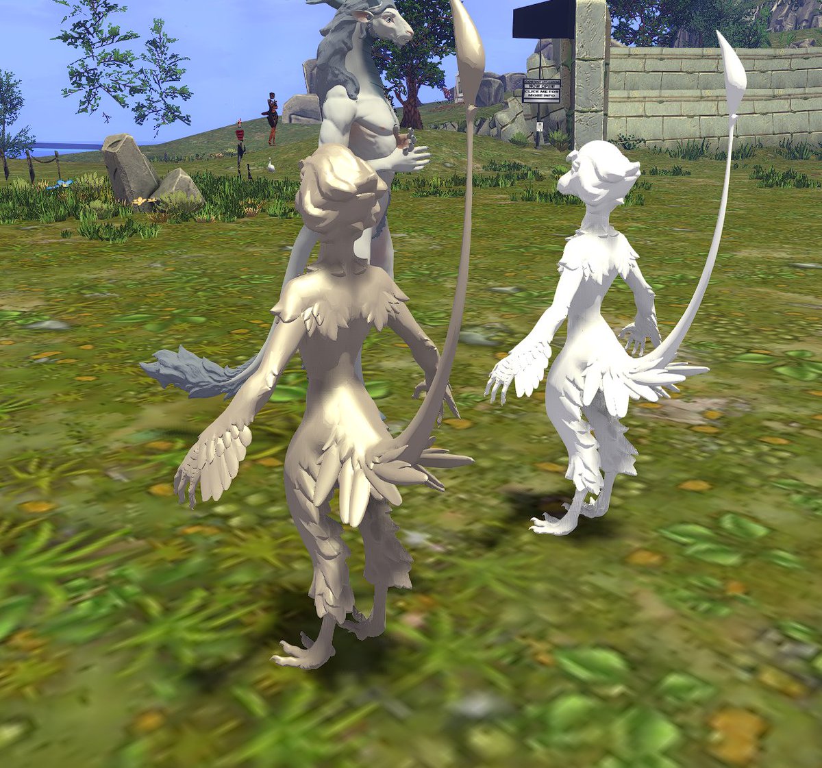 Testing silhouettes in Second Life