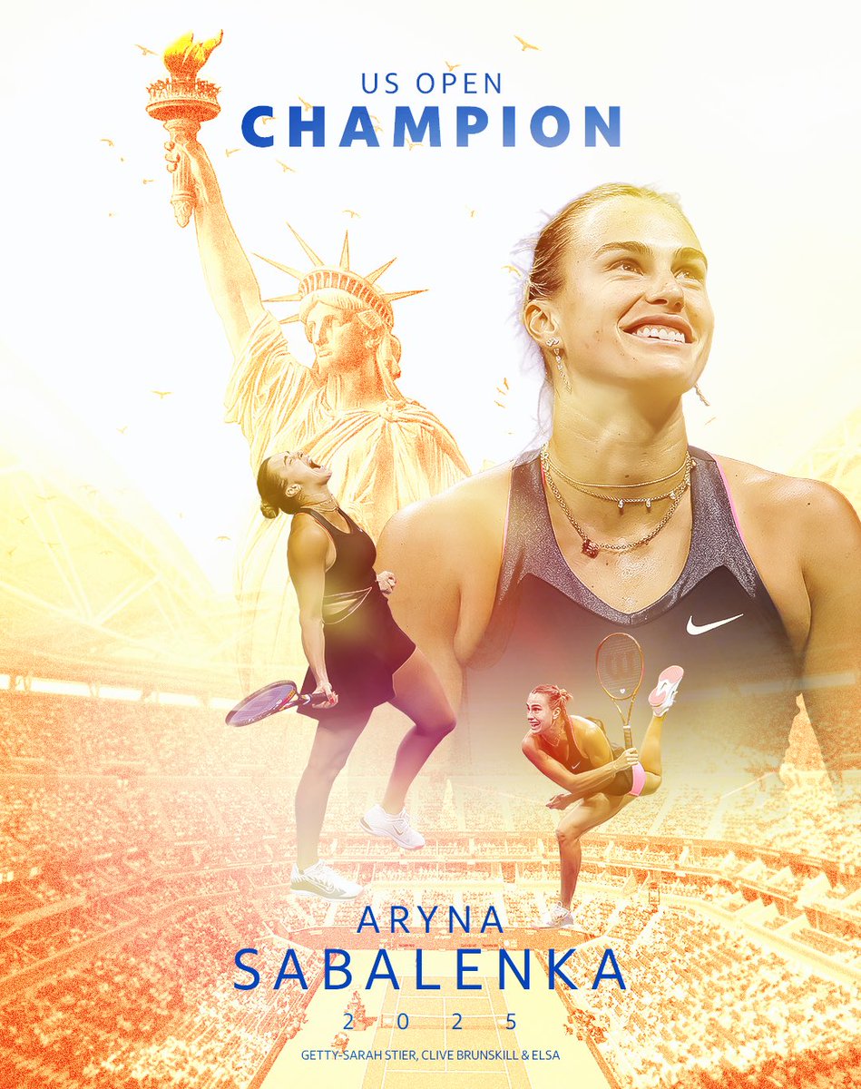 .<a href="/SabalenkaA/">Sabalenka Aryna</a> reigns supreme in New York! 🏆🐅
