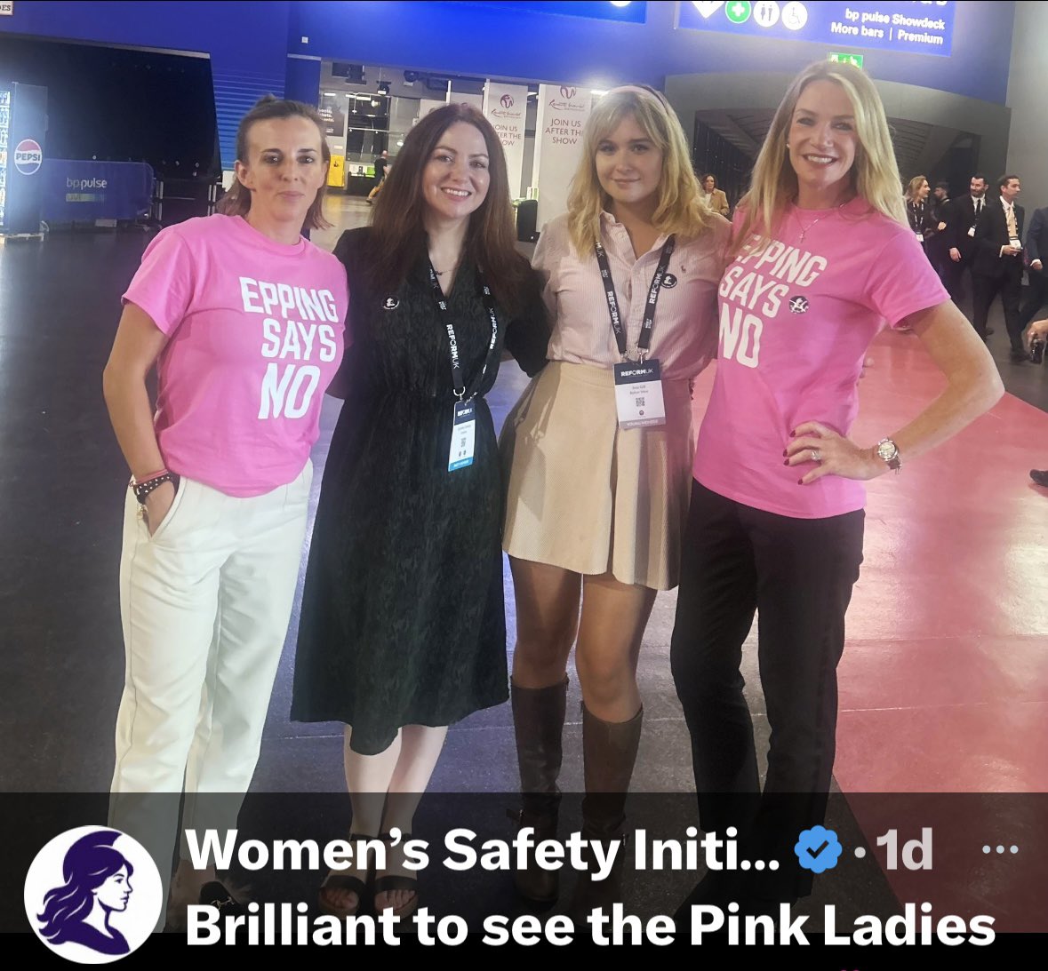 Absolutely delighted to be teaming up with the WSI - Womens Safety Initiative for the Pink Protest on October 1st in Westminster!! committed to changing this government’s position on protecting women and children across the UK! 🇬🇧 please join us for this event! never has this