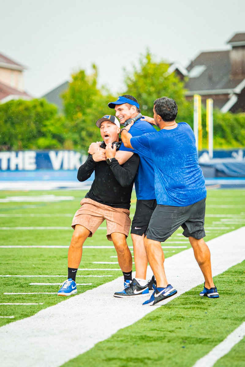 CoachRobSica's tweet photo. Got caught in the moment arguing over the credit of going for 2 #powerstruggle @STP_Eagles @CoachNG_STP https://t.co/ppBvOsCi89