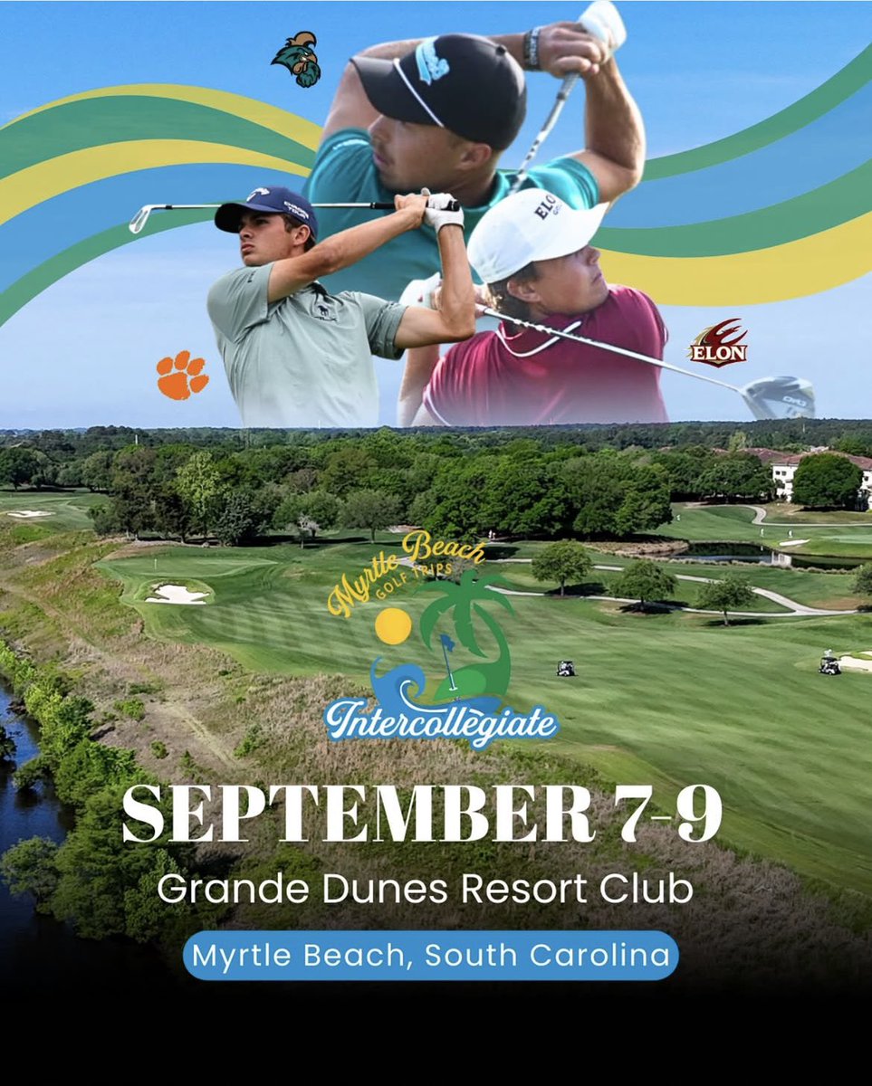 Tomorrow at Grande Dunes Resort Club! 
#MyrtleBeachGolf <a href="/CoastalMGolf/">Coastal Men's Golf</a>