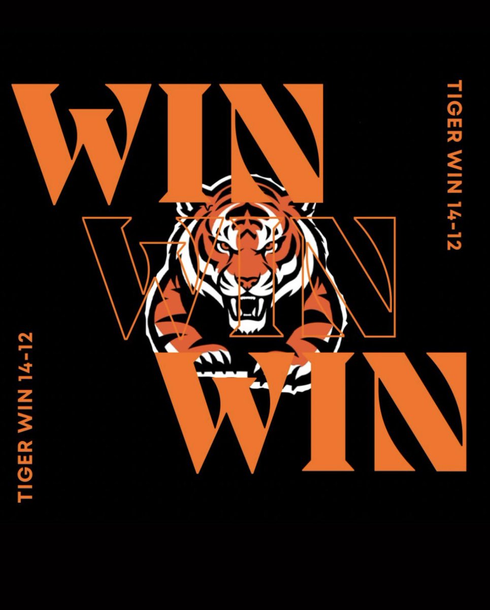 1st conference game and win of the season. Let’s keep rolling Tigers! #Levelup #tigernation #ItsAGreatDayToBeATiger