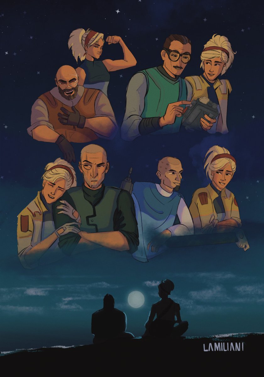 It can finally be posted!!! I had so much fun! I got to meet so many talented people bc of this project. 

This was a personal rendition of what I believe Omega’s last moments she had with her brother before she left for the rebellion ♥️

#pabudays #TheBadBatch #StarWars