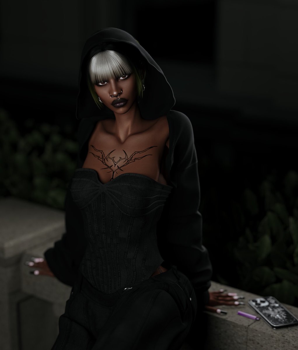 I kissed the brick before I threw it.  
 #ShowUsYourSims