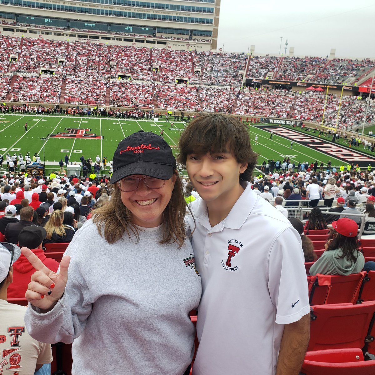 KoehlerBecky's tweet photo. Great day for some Red Raider football! #wreckem #alwaysaredraider #redraiderforlife https://t.co/1wi4r6ZWRZ