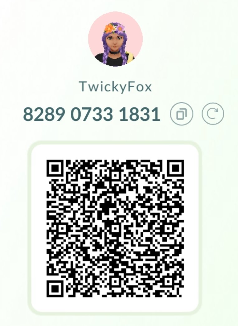TwickyFox's tweet photo. Looking for some new friends on #PokemonGO https://t.co/WTTyIEbZ8e