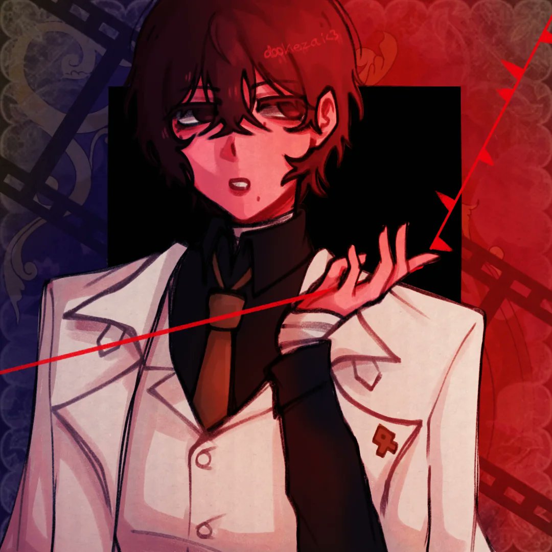 shinjiishand's tweet photo. i forgot x existed ehe....
#fanart #bsd #dazai #deadapple https://t.co/O3sG0nqHfS