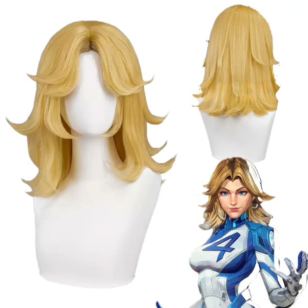 I just received Susan Storm Wigs Cosplay Costume Accessories Game Rival Disguise Yellow Wig Headgear Women Adult Halloween Party Carnival Suit - AliExpress from steveie64 via Throne. Thank you! throne.com/lilyydxll #Wishlist #Throne