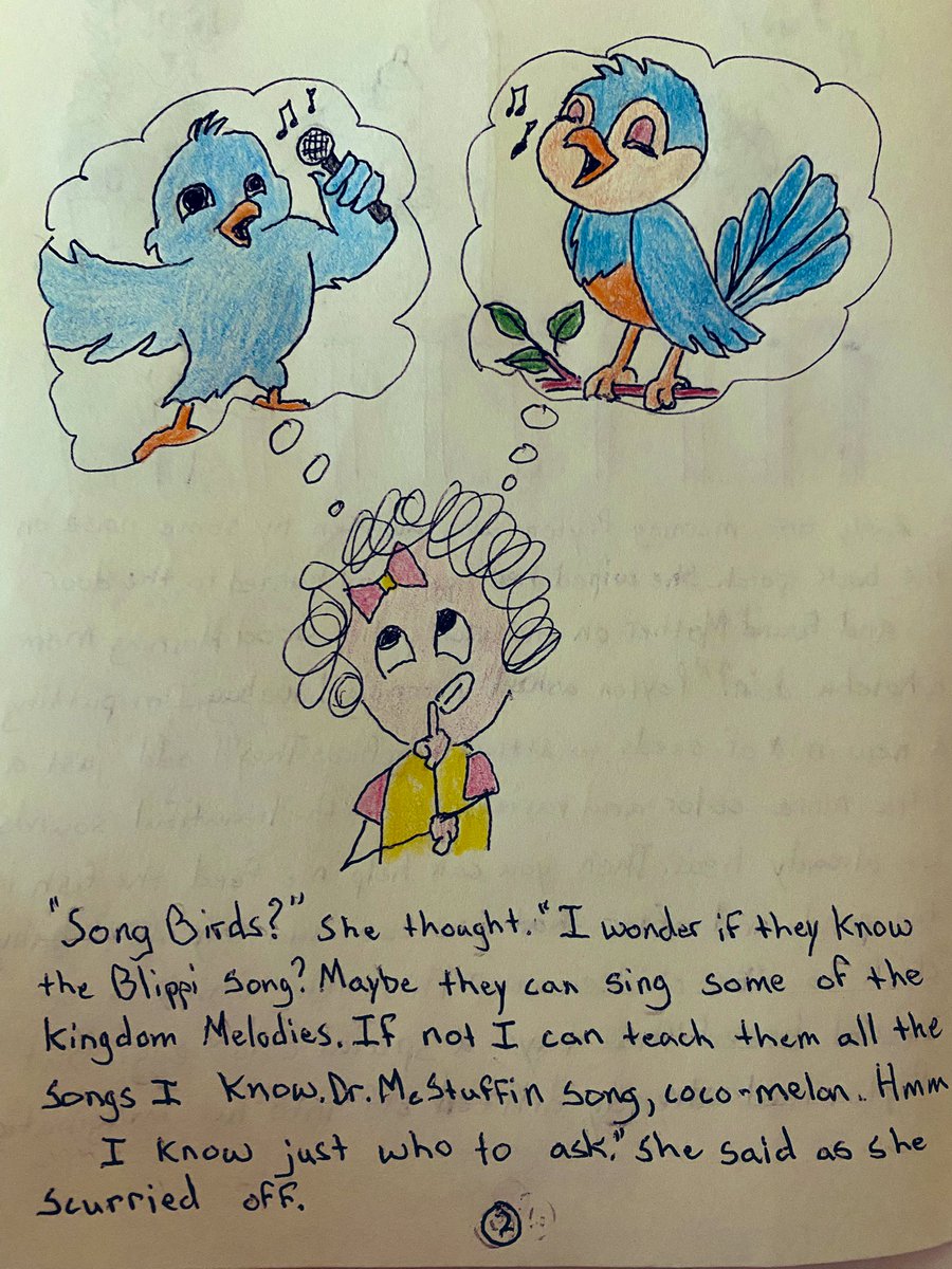 Things I’ve done while touching grass

1 write my 6year old a book using a character she drew for me. 😊😊