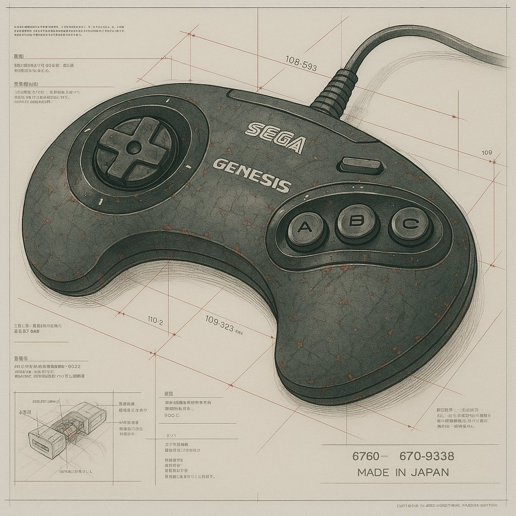 selfmonetized's tweet image. Another GOAT-tier console.

Generated this one as a special request.

Fun fact: This Sega console was called Genesis in North America and Mega Drive everywhere else.