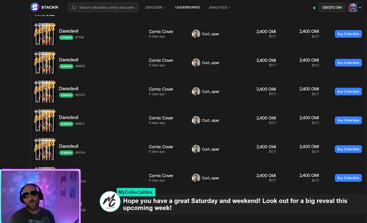 P1xel Trader ⭕🧙🏽♂️ (@p1xeltrader) on Twitter photo Get Ready! 🤯
<a href="/My_Collectables/">Mycollectables</a> just dropped the alpha on <a href="/VeVe_Vibes/">Digital_Vibes</a> live-stream
Something BIG is coming after this weekend! 
What could it be? 🤔
#VeVe #VeVeFam Get Ready! 🤯
<a href="/My_Collectables/">Mycollectables</a> just dropped the alpha on <a href="/VeVe_Vibes/">Digital_Vibes</a> live-stream
Something BIG is coming after this weekend! 
What could it be? 🤔
#VeVe #VeVeFam