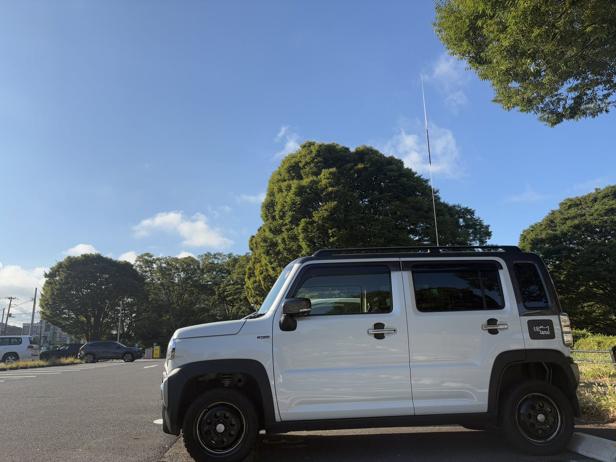 とうきょうMT22 / JK1UWJ 半接地ロングワイヤーは1.8と3.5でQRV tweet media