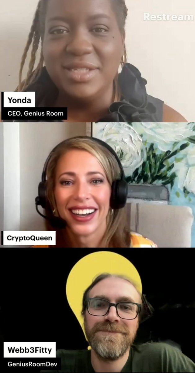 Absolutely loved co-hosting the <a href="/ongeniusroom/">Genius Room</a> semi-finals today with <a href="/gabby_girl007/">Gabby 🛡</a>! 🎤 

Huge shoutout to <a href="/yaeunda/">Yonda</a> for the incredible opportunity to be part of this team! Can't wait to see what's next for the series! 🌟 #GeniusRoom 

Watch the after-show livestream below👇🏼