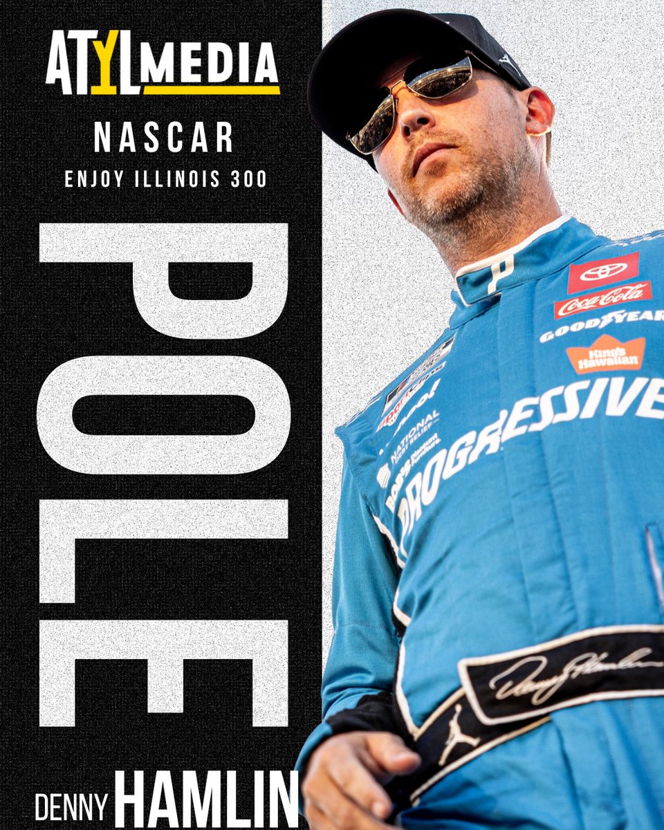 ATYL Media (@atylmedia) on Twitter photo 💪Starting the #NASCARPlayoffs off strong
Denny Hamlin captures his second consecutive Busch Light Pole Award and will lead the field to green in Sunday’s Enjoy Illinois 300 at Gateway.
📸 <a href="/OnBrannd/">Rev. Rob Branning</a> 💪Starting the #NASCARPlayoffs off strong
Denny Hamlin captures his second consecutive Busch Light Pole Award and will lead the field to green in Sunday’s Enjoy Illinois 300 at Gateway.
📸 <a href="/OnBrannd/">Rev. Rob Branning</a>