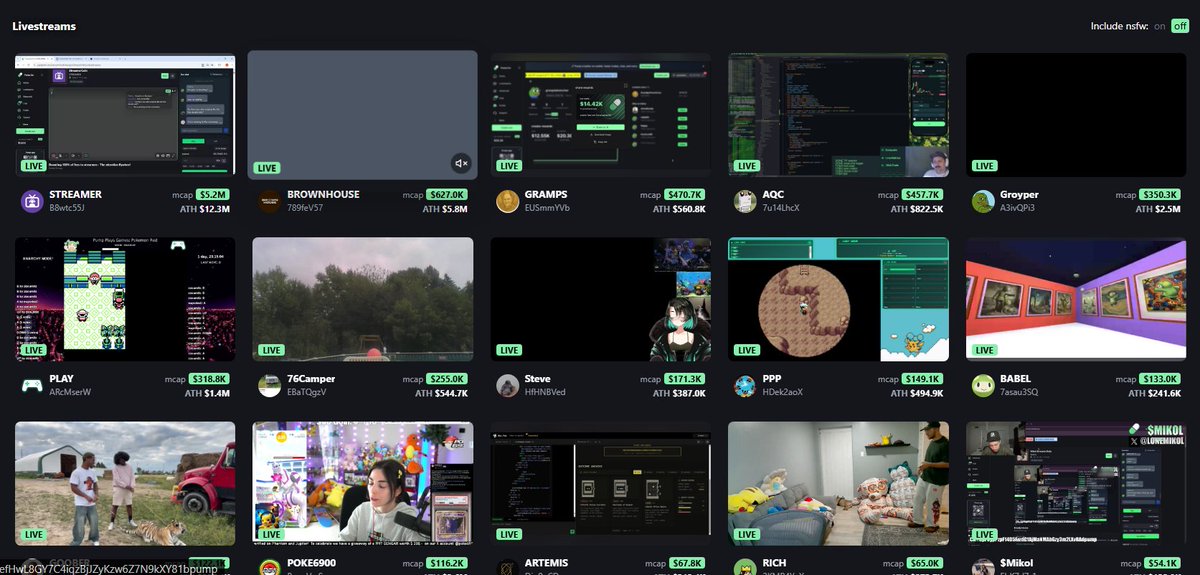 StreamerSolana's tweet image. $STREAMER is the #1 livestream coin on @pumpdotfun!

Live 24/7 with our leaderboard + clips.

pump.fun/coin/3arUrpH3n…

We will be donating to more PumpFun streamers later to support the ecosystem!