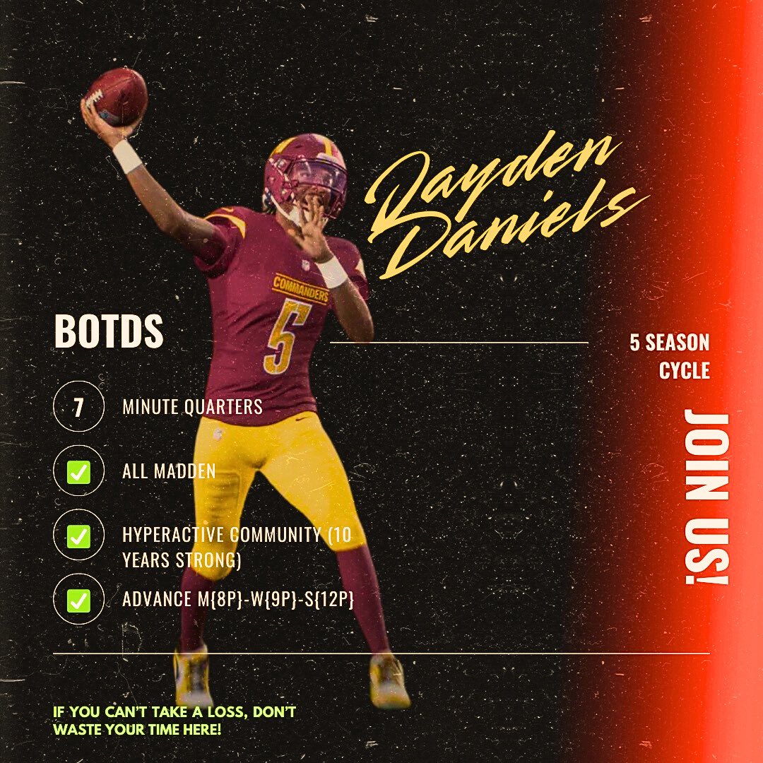 BoTdS RedZone tweet media