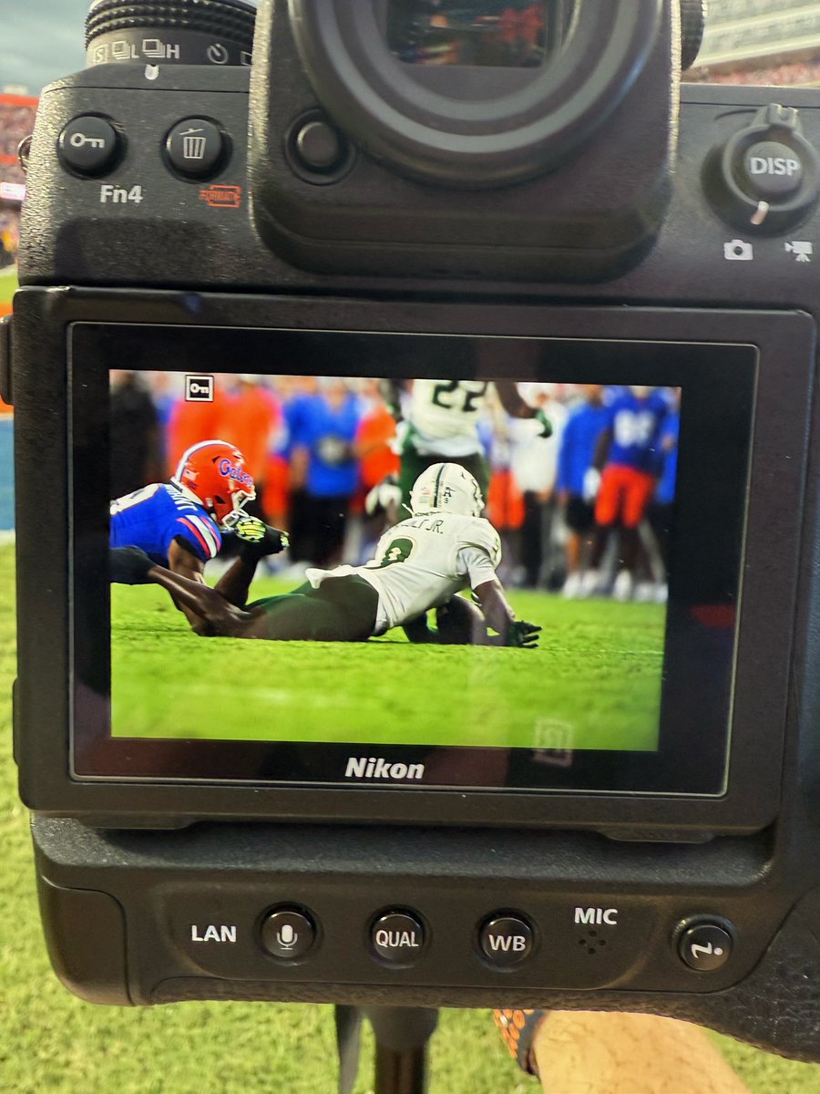 A friend of mine sent me this photo. Did James Chenault drop the interception?