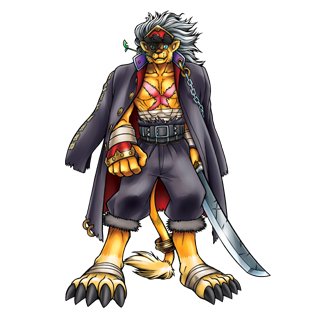 NoponDigi's tweet photo. Digimon Lore posting: BanchoLeomon:

Beast man digimon that answers only to its own sense of justice. 

BanchoLeomon opposes anything that stands in the way of its justice. Even if it's a royal knight or celestial Digimon, he won't hesitate to brand them as an evil foe. https://t.co/PS4Xc4X8qA