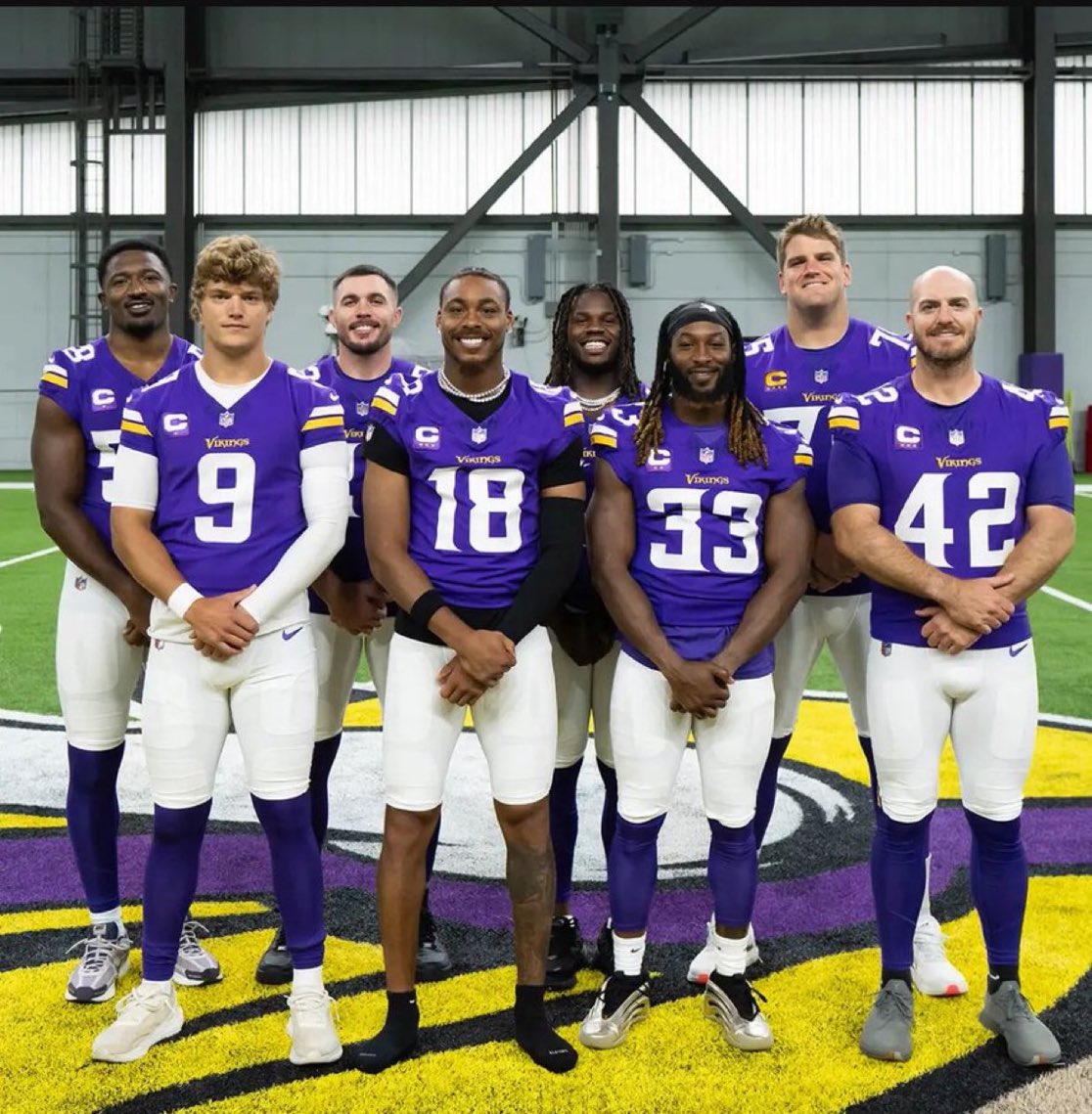 Everyone is so happy and JJ looks like he's ready to take souls.