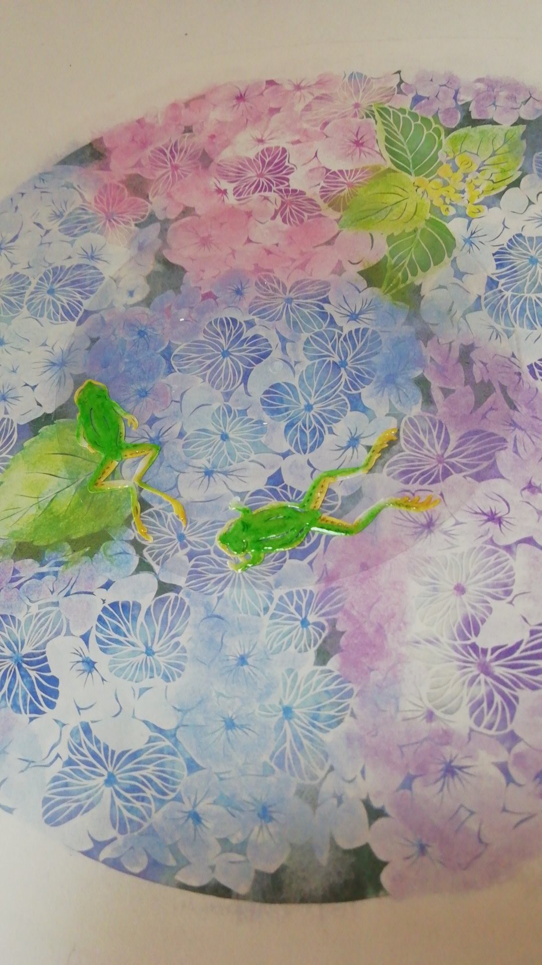 紙屋初瀬(カミヤ・ハセ)切り絵ボトルと幻想時計の人