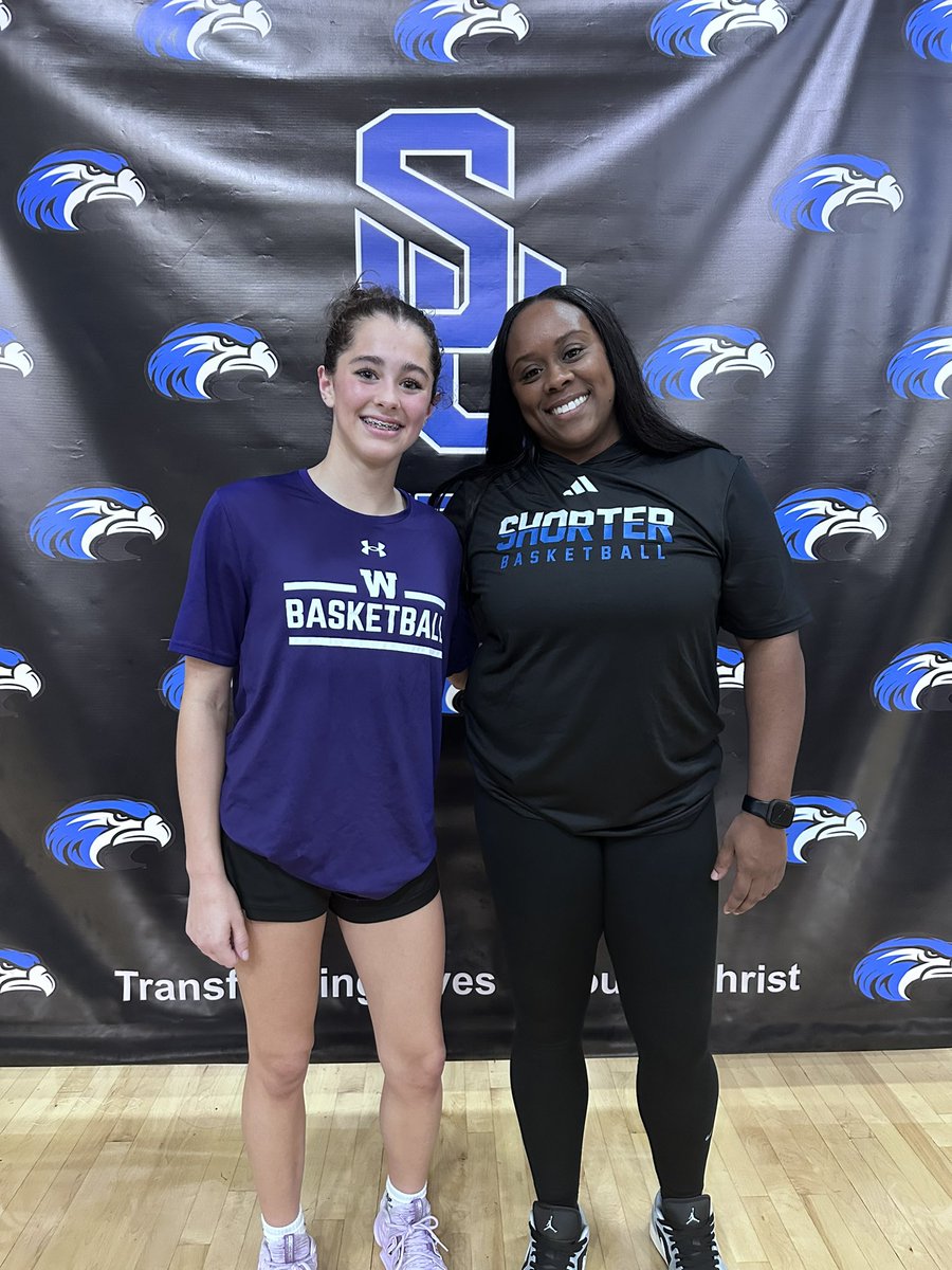 What a great day well worth getting up at 4:30 am to go to camp <a href="/Shorter_WBB/">Shorter University Women’s Basketball</a>  Thank you <a href="/_CoachL_/">🏀 Coach L 🏀</a> for a great camp, competitive and efficient Your group of girls made the experience even better Good luck this season and I hope to make it back down there