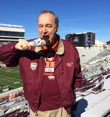 I feel like you've never truly been to a Hokie football game until you've been able to post a picture like this :)