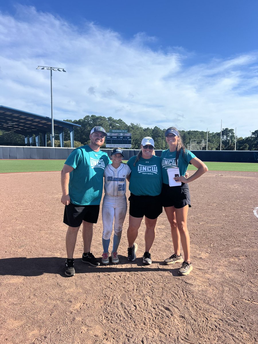 Thank you so much to the coaches at UNCW for an amazing camp! I had such a great time learning, competing, and meeting new people. I really enjoyed the experience and can’t wait to be back again soon! 💙🥎🩵 <a href="/AshleyWadeUNCW/">Ashley Wade</a> <a href="/AbbeyLatham/">Abbey Latham</a> <a href="/UNCWsoftball/">UNCW Softball</a> <a href="/KylerHolton08/">Kyler Holton</a>