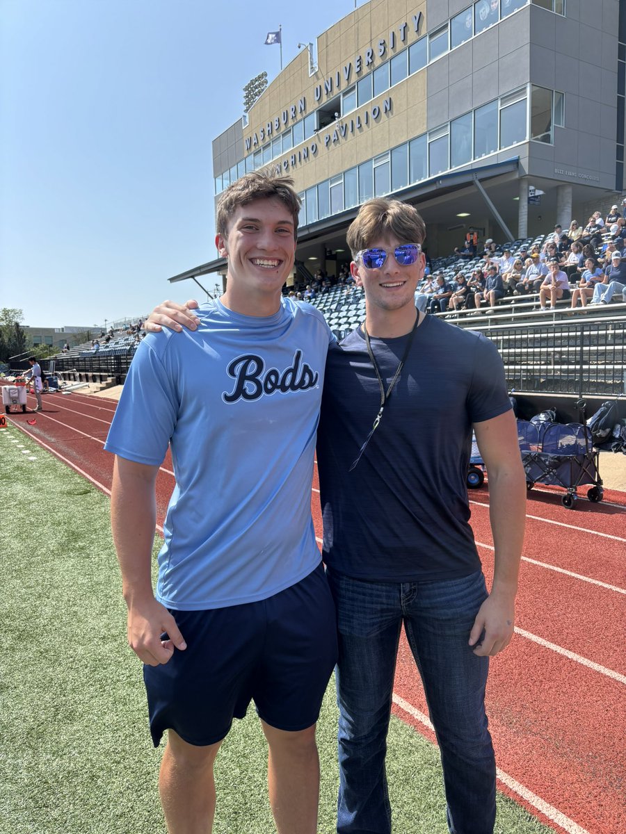 Thank you for the game day invite <a href="/IchabodFTBL/">Washburn Football</a> . Had a great time, it was fun, informative, and overall the experience was impressive. <a href="/Travis_Britz/">Travis Britz</a> <a href="/Zach_Watkins/">Zach Watkins</a> <a href="/RyneJensen/">Ryne Jensen</a> 

<a href="/CoachSharpWU/">Coach Ross Sharp</a> <a href="/RecruitLNEagles/">Liberty North Football Recruiting</a> <a href="/LNEagleFootball/">Eagle Football</a> <a href="/CoachALierman/">Coach Lierman</a> <a href="/jeremycrabtree/">Jeremy Crabtree</a> <a href="/ElevateRecruits/">Elevate Recruits</a>