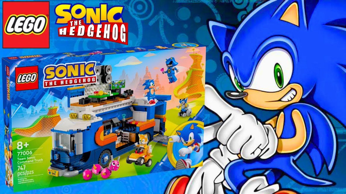 LEGO SONIC 77006 TEAM SONIC COMMAND TRUCK
youtu.be/0LKj6hk4qgw