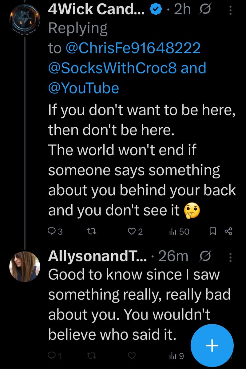 4WickCandle's tweet image. Allyson!!
Why did you get the balls to speak up only to then block me so I can&apos;t respond?  

#Weak