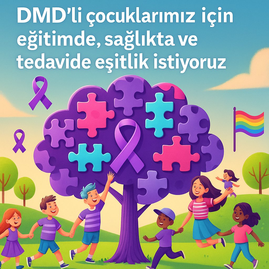💜 DMD’li çocuklarımız için eşit bir gelecek istiyoruz.
Sessiz çığlıklarını birlikte duyuralım!
#DMDGünü #FarkındalıkYarat
