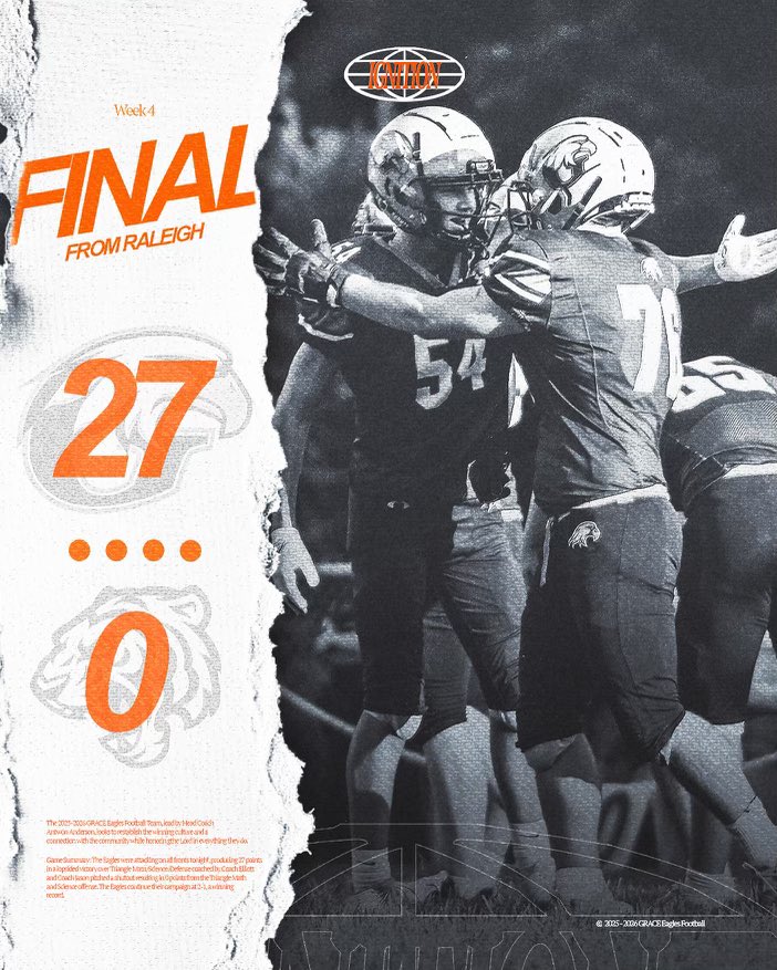 Gchristfootball's tweet image. Picking up where we left off #studU 🦅