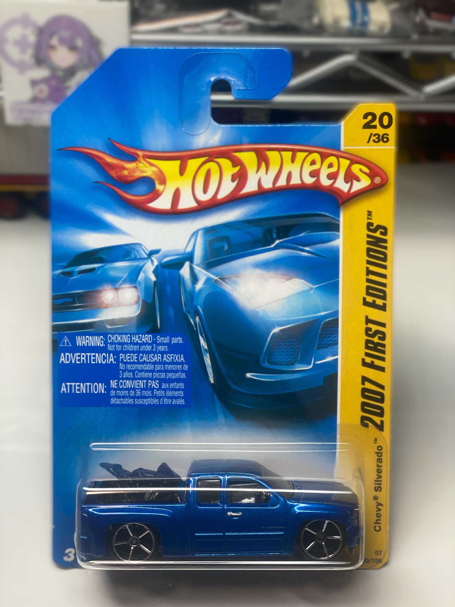 ホットウィール シェビー シルバラード 2007 FIRST EDITIONS Hot Wheels Chevy Silverado 2007 FIRST EDITIONS #20/36 ORANGE