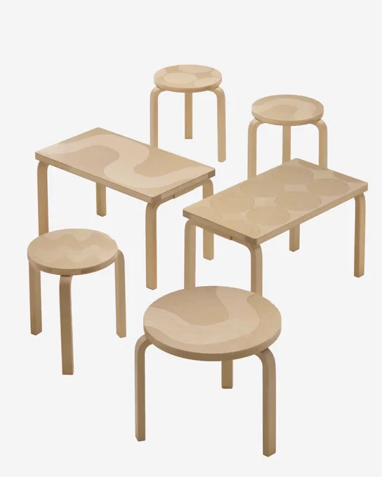 マリメッコ とartekのコラボ家具 ちょっとかわいすぎでは