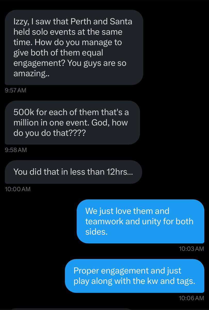 I have a friend from another fandom who was amazed at how we manage to hype both events. I am proud of us. 

PERTH YACHT TRIP WITH DRALLY

SANTA INFINITY IN CHONBURI

#DrAllyyachtingxPerth
#InfinitymedicalclinicxSanta 
#PerthTanapon #Santapp