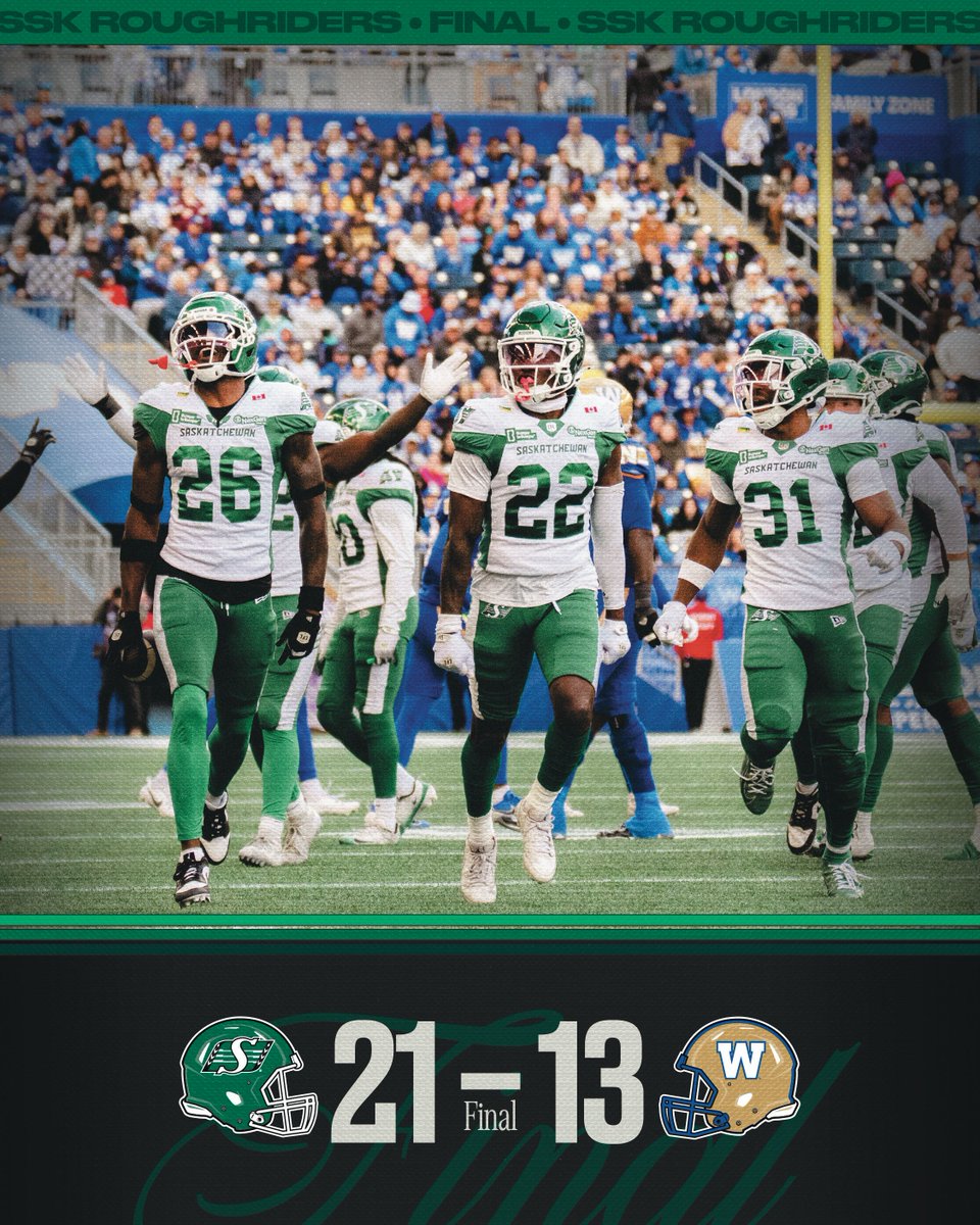 Saskatchewan Roughriders tweet media