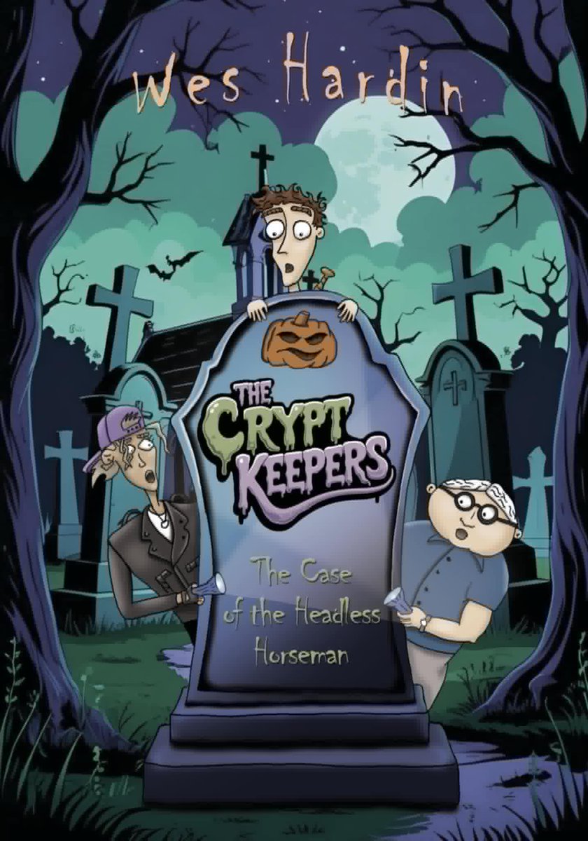 CHECK OUT MY NEW YA ADULT BOOK. If you like adventure and spooky stuff, this is great for the kid in you or your own kid. If you grew up on Are You Afraid of the Dark and Goosebumps and Goonies, check this out. 
#NewBook #BookTwitter #amreading 

amazon.com/Crypt-Keepers-…