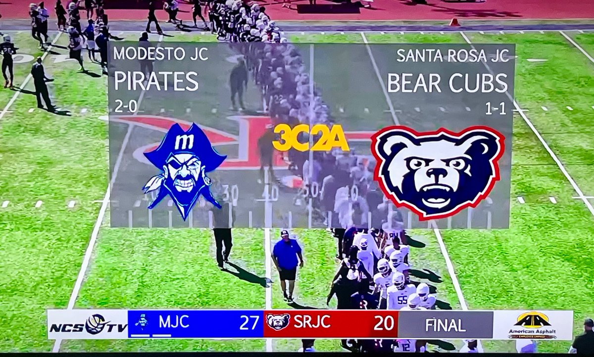 Congratulations, <a href="/MJCFootball/">MJC Football</a> team on the WIN‼️#RaisetheSails 🏴‍☠️🏈🔥