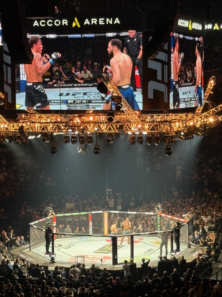 UFC in Paris was outstanding. The French fans create an atmosphere unlike anything I have ever seen.