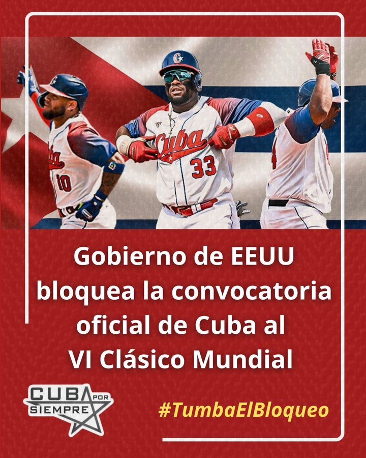 Bloquean, discriminan, ¡nos temen! #CubaVencerá