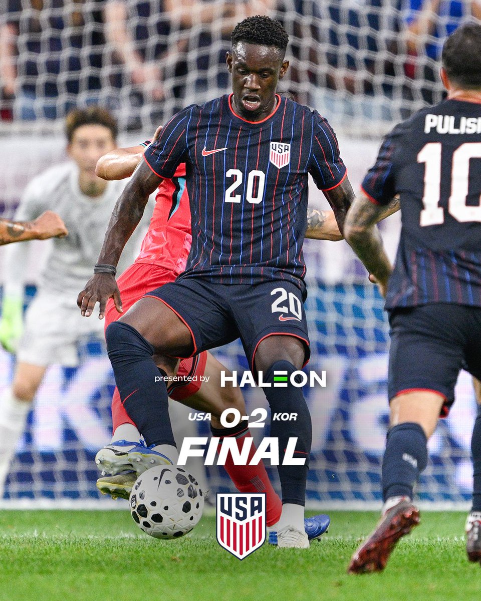 USMNT's tweet image. Turning the page to Tuesday in Columbus.

#USMNT x Haleon