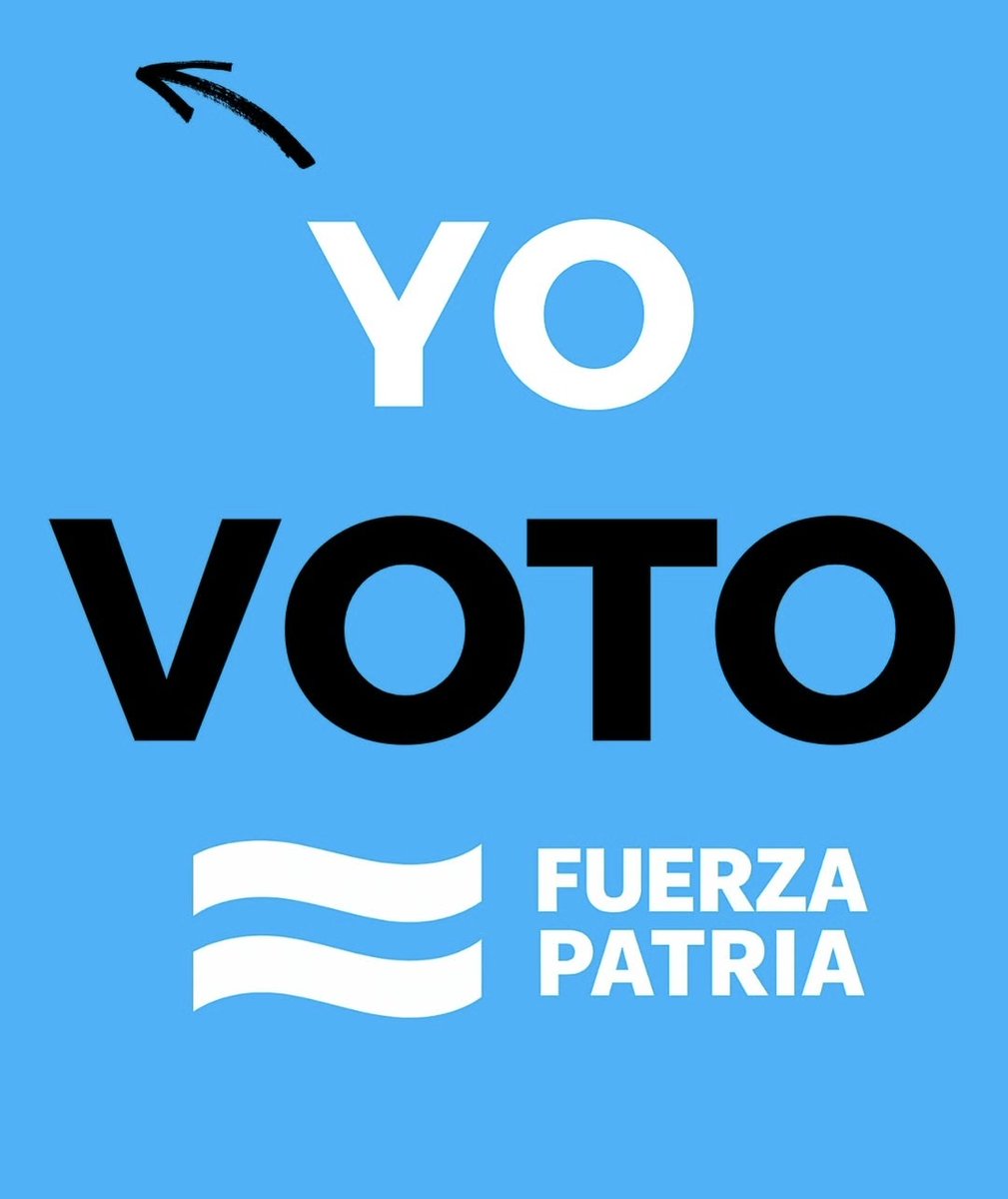 Un RETUIT de todos los que mañana votan Fuerza Patria 🇦🇷🇦🇷🇦🇷
#YoVotoFuerzaPatria