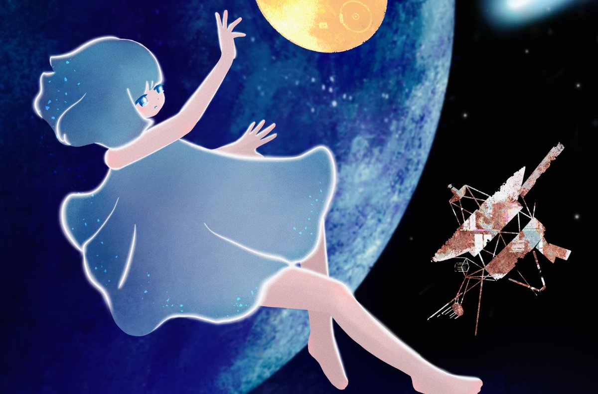 liko__p's tweet photo. ということなので再度💫

宇宙の果てのふわふわとした生命体を描かせていただきました
曲の世界観ほんと好き…🎧

『スターゲイザー・デイドリーマーfeat.GUMI SV』みーなさん
▶️ https://t.co/8zMpsvT01W

#MV #ループアニメ #ループアニメーション #GUMI https://t.co/cOewIqfbAe