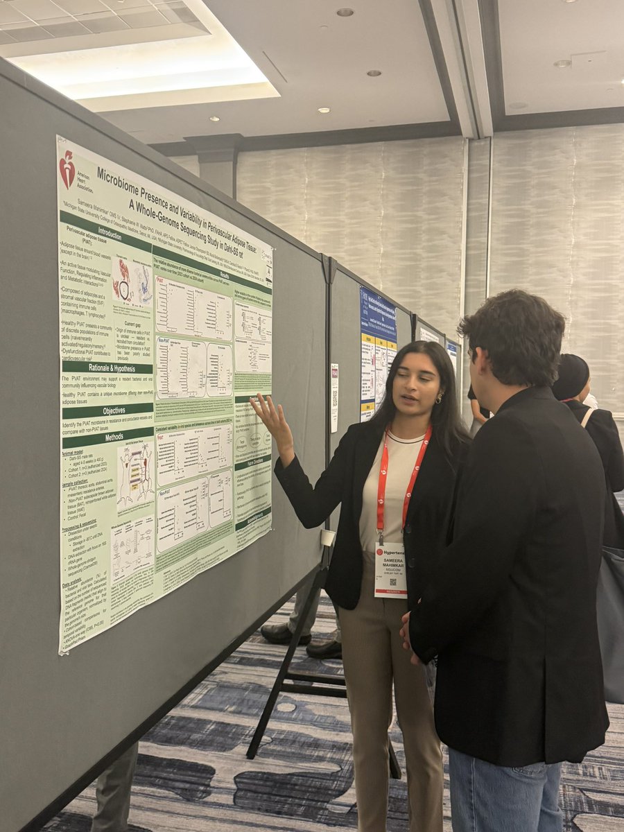 CarolinaRestini's tweet photo. Enhancing our understanding of cardiovascular health and therapeutics through groundbreaking scientific research and collaborations. @LaenaPernomian @dalauver @MSU_Osteopathic @MSUPhmTox @FIRE_Foundry https://t.co/SPhgT8oxeA