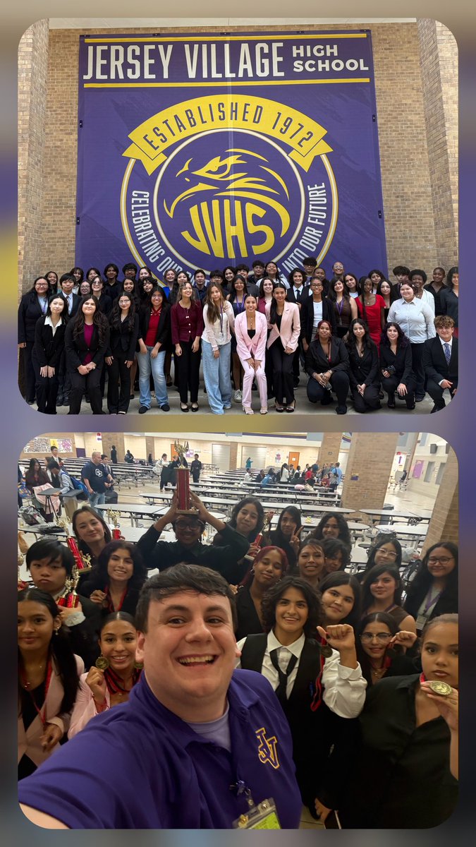 <a href="/JerseyVillageHS/">Jersey Village HS</a> Speech and Debate sweep the Northland TFA Classic this weekend.  1st place for the Falcons, pretty great start to the season.  #lovemyvillage