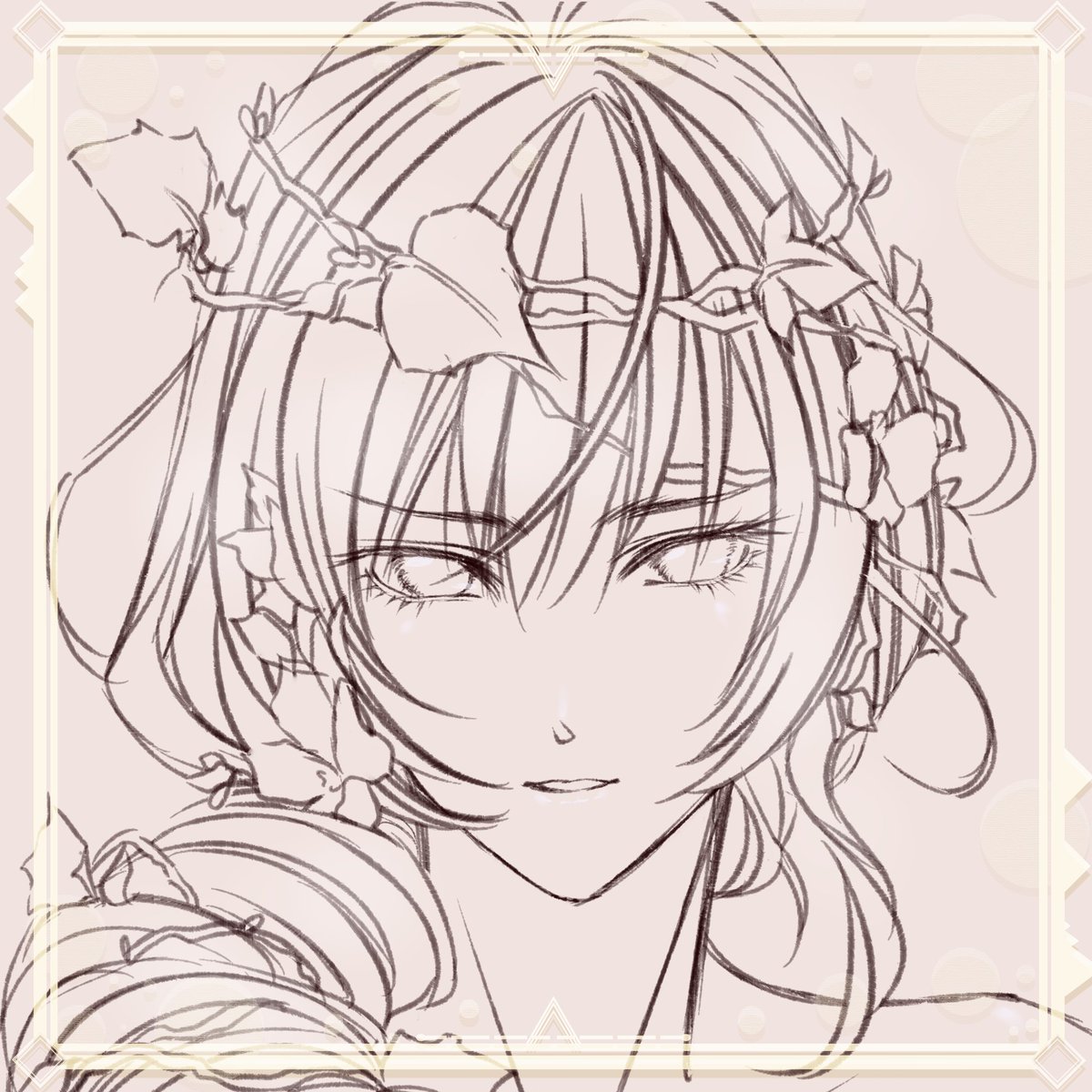 yan32363236's tweet photo. 【簡易系列】
頭像，線稿與上色。
#SAI2
#digitalart
#繪圖練習 https://t.co/pZiFN1Xoqv