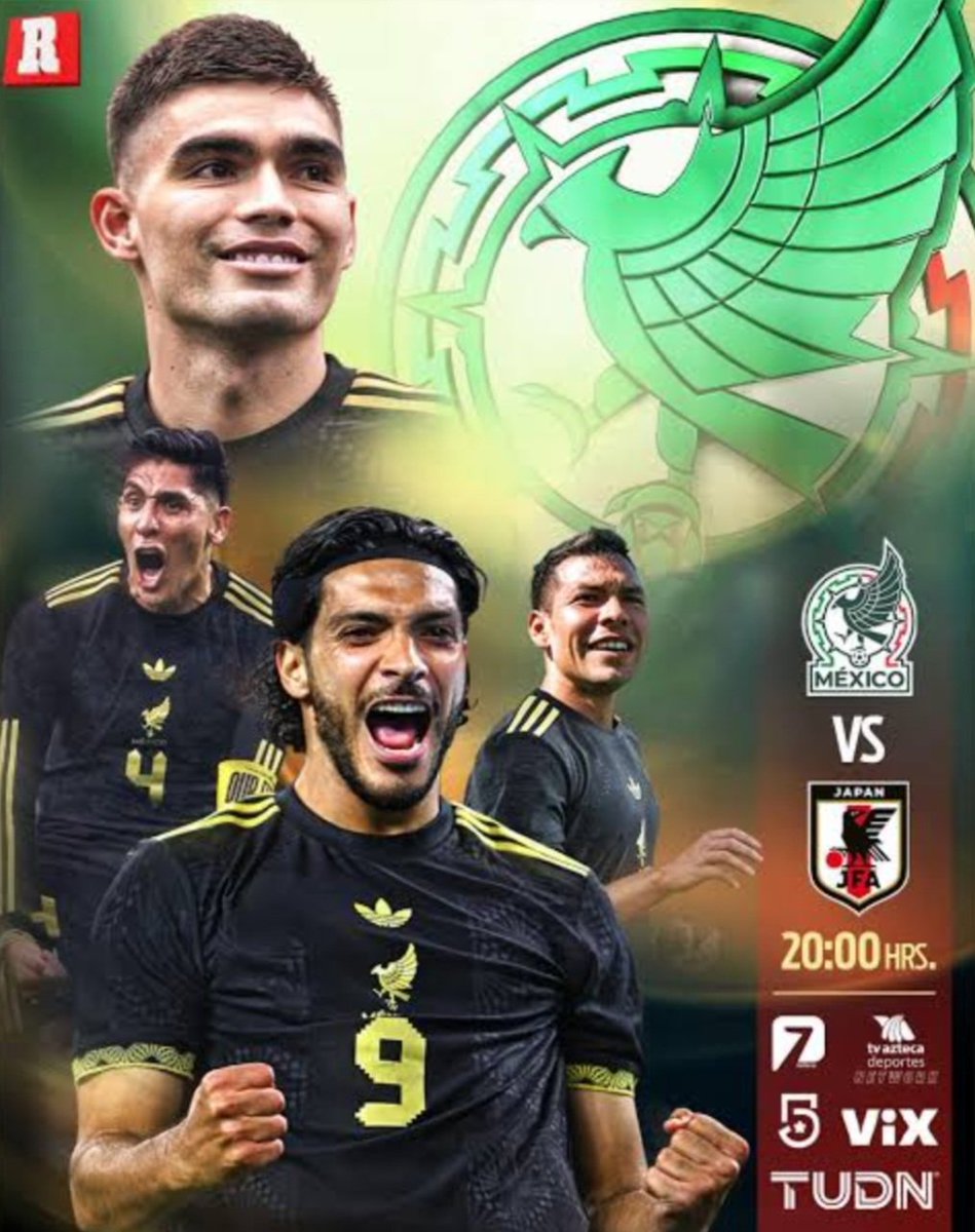 Fav si olvidaste o no sabías que hoy juega  la Selección Mexicana