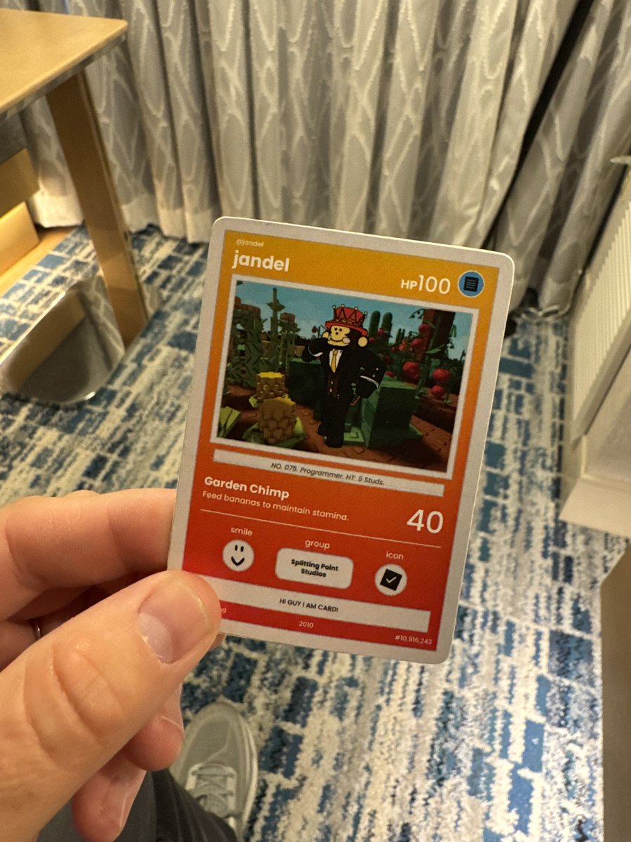 Uncle <a href="/BSlickComposer/">BSlick</a> hooking me up at RDC thank you!!!!! <a href="/jandelRblx/">Jandel</a> secured 🔒who else wants him as an uncle